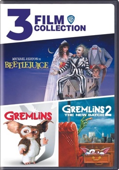 DVD Beetlejuice / Gremlins / Gremlins 2 3-Film Collection Book