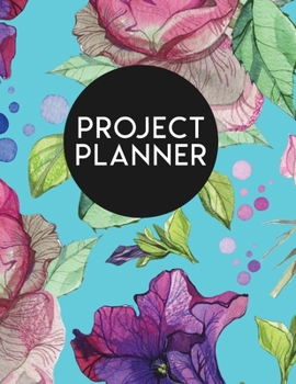 Paperback Project Planner: Floral Dated 2020 Planner Focus Weekly Monthly Book