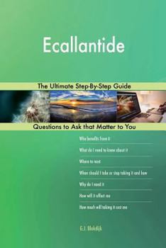 Paperback Ecallantide; The Ultimate Step-By-Step Guide Book