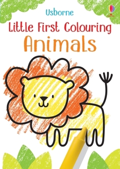Paperback Little First Colouring Animals Book