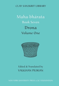 Hardcover Mahabharata Book Seven (Volume 1): Drona Book