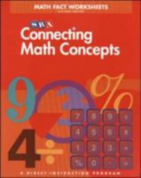 Hardcover Connecting Math Concepts Level A, Math Facts Blackline Masters Book