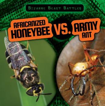 Library Binding Africanized Honeybee vs. Army Ant Book