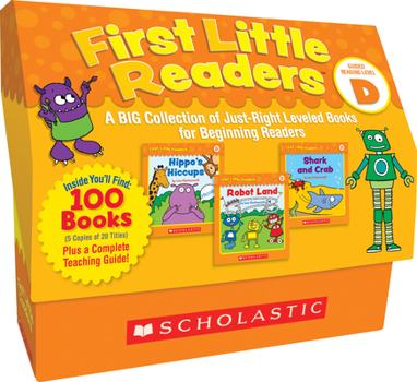 Hardcover First Little Reader Box Set: Level D [With 5 Copies of 20 Titles Plus a 32-Pg Teaching Guide] Book