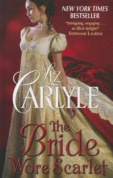 Hardcover Bride Wore Scarlet [Large Print] Book