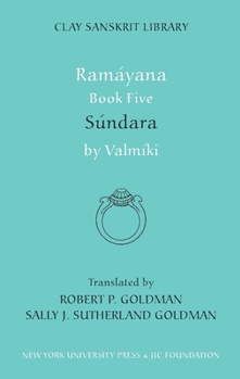 Hardcover Ramayana Book Five: Sundara Book