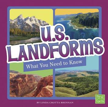 Hardcover U.S. Landforms: What You Need to Know Book