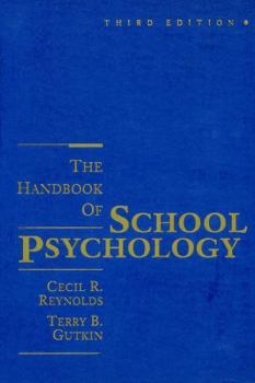 Hardcover The Handbook of School Psychology Book