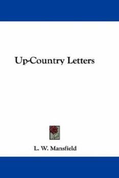 Paperback Up-Country Letters Book