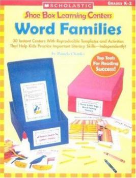 Paperback Word Families: 30 Instant Centers with Reproducible Templates and Activities That Help Kids Practice Important Literacy Skills-Indepe Book