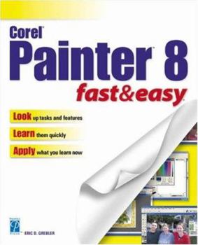Paperback Corel Painter 8 Fast & Easy Book