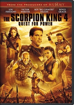 DVD The Scorpion King 4: Quest for Power Book