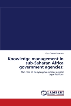 Paperback Knowledge management in sub-Saharan Africa government agencies Book