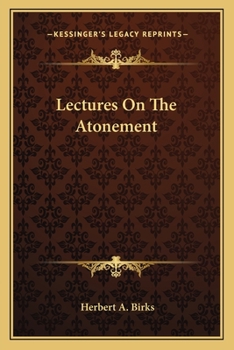 Paperback Lectures On The Atonement Book