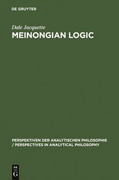 Hardcover Meinongian Logic Book