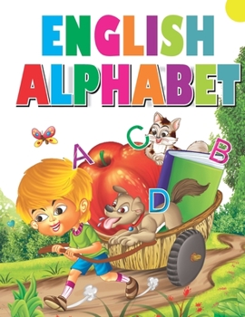Paperback English Alphabet: (Learn English Alphabets) [Large Print] Book