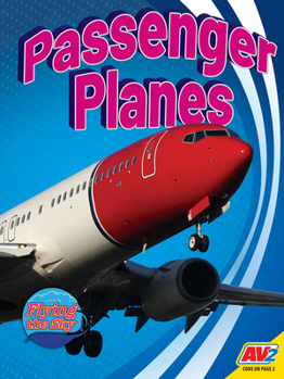 Library Binding Passenger Planes Book