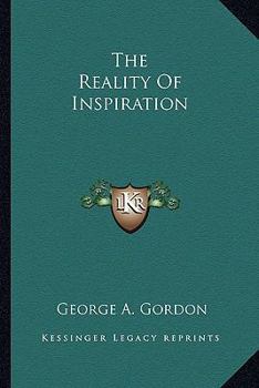 Paperback The Reality Of Inspiration Book