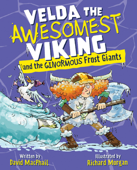Paperback Velda the Awesomest Viking and the Ginormous Frost Giants Book