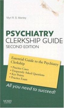 Paperback Psychiatry Clerkship Guide Book