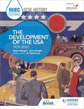 Paperback Wjec Eduqas GCSE History: The Development of the USA, 1929-2000 Book