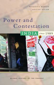 Hardcover Power and Contestation: India Since 1989 Book