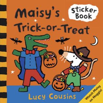 Paperback Maisy's Trick-Or-Treat Sticker Book [With Stickers] Book