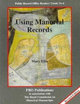 Paperback Using Manorial Records Book