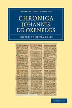 Paperback Chronica Johannis de Oxenedes Book