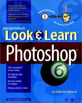 Paperback Deke McClelland's Look and Learn Photoshop 6 Book