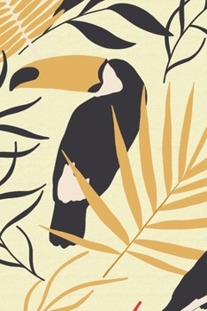 Notebook: 150 Thin-Lined Pages, Great for Students, Teachers, Professors, Dreamers, and Anyone Who Writes, Parrot’s Jungle Cover