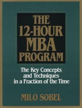 Paperback 12 HOUR MBA PROGRAM Book