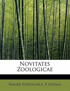 Paperback Novitates Zoologicae Book