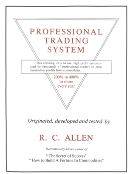 Paperback Professional Trading System Book