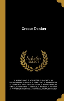 Hardcover Grosse Denker [German] Book