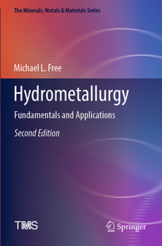 Paperback Hydrometallurgy: Fundamentals and Applications Book