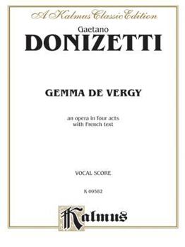 Paperback Gemma de Vergy: French Language Edition, Vocal Score [French] Book