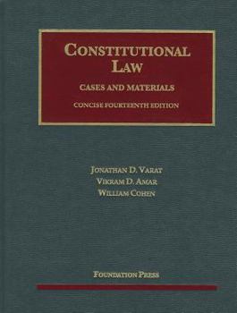Hardcover Constitutional Law: Cases and Materials Book