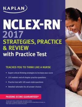 Paperback Nclex-RN 2017 Strategies, Practice and Review with Practice Test Book