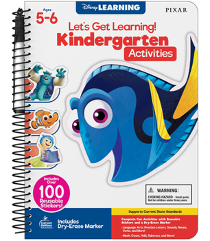 Paperback Let's Get Learning! Kindergarten Activities Book