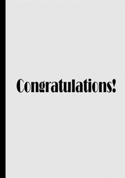 Paperback Congratulations Book