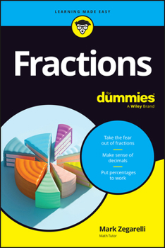 Paperback Fractions for Dummies Book