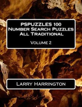 Paperback PSPUZZLES 100 Number Search Puzzles All Traditional Volume 2 Book
