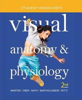 Paperback Student Worksheets for Visual Anatomy & Physiology Book