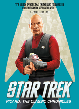 Paperback Star Trek Picard: The Classic Chronicles Book