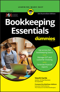 Paperback Bookkeeping Essentials For Dummies, 3rd AustralianEdition Book