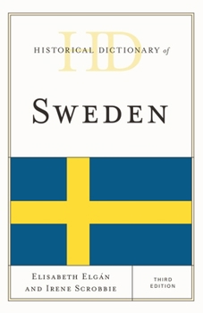 Hardcover Historical Dictionary of Sweden Book