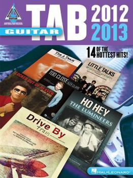 Paperback Guitar Tab 2012-2013 (Guitar Recorded Versions) Book