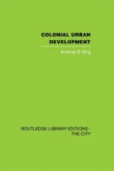 Hardcover Colonial Urban Development Book