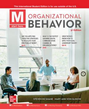 Paperback ISE M: Organizational Behavior Book